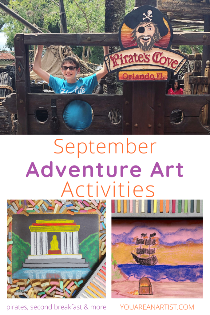 These September Homeschool Art Activities add adventure to your learning. Ideas for history, science, and literature lessons.
