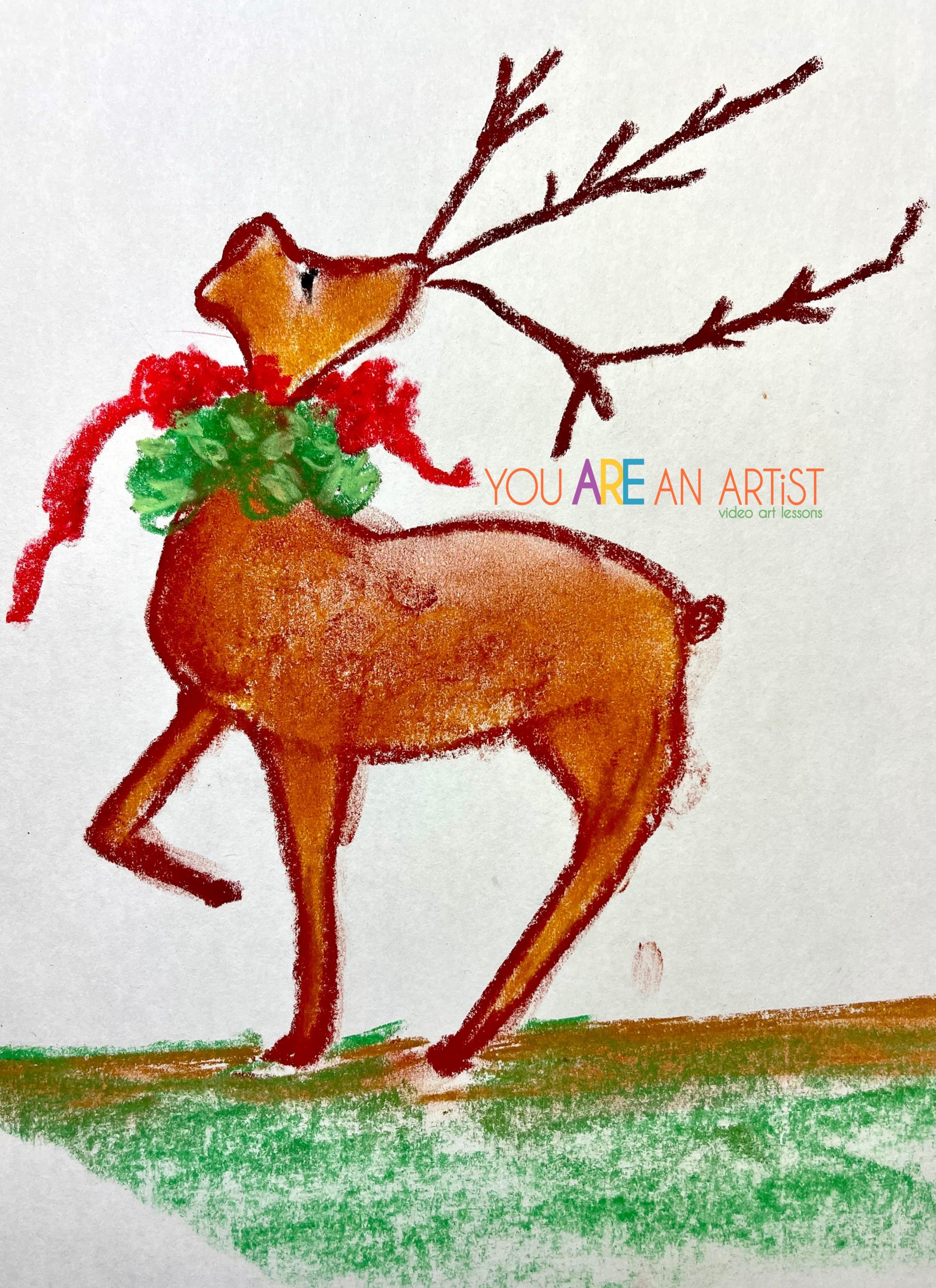 These December art activities have everything you need for holiday homeschooling. Includes online lessons and extension activities.