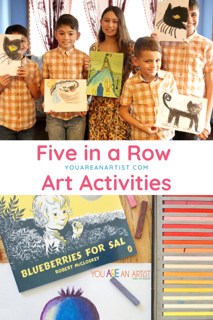 Five in a Row Art Activities Literature Learning with Favorite