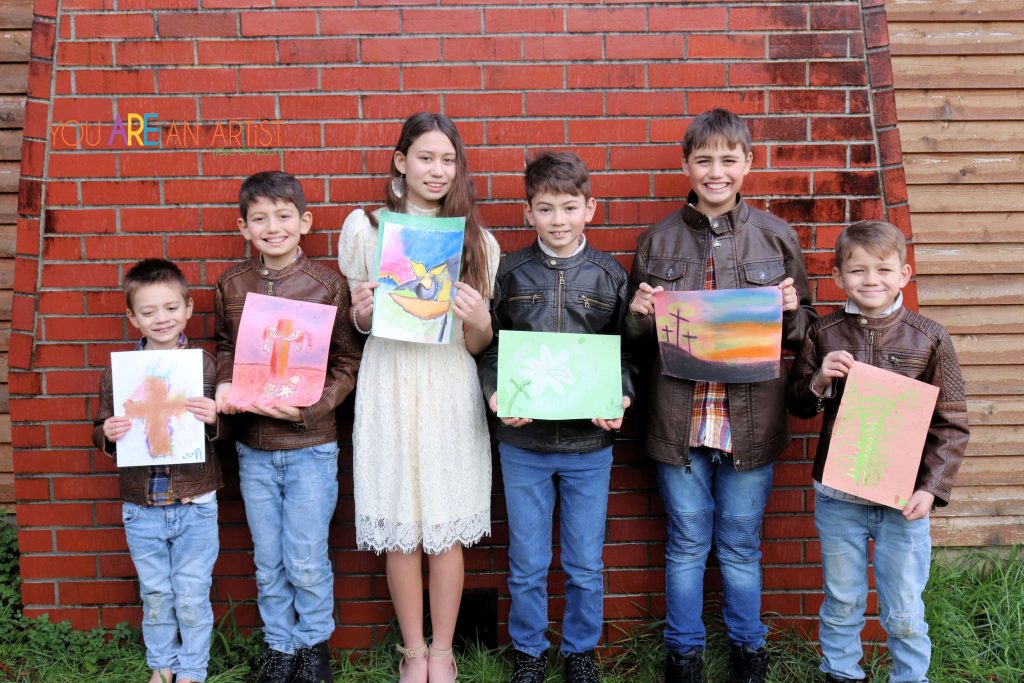 You ARE an ARTiST offers Easter activities perfect for tweens and teens and suitable for all ages