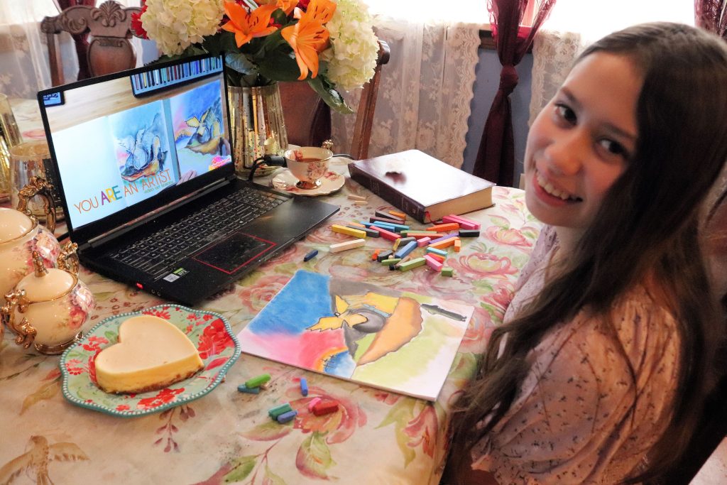 You ARE an ARTiST offers Easter activities perfect for tweens and teens and suitable for all ages