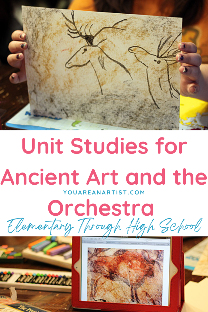 These Unit Studies for Ancient Art and The Orchestra are a wonderful way to learn together as a family. Includes activities for all ages.