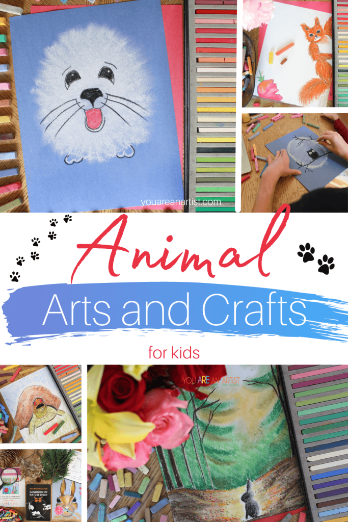 Animal Arts and Crafts for Kids: Animal arts and crafts are the perfect blend for your animal-loving kiddos! Join Nana as she helps you and your children explore their favorite creatures!