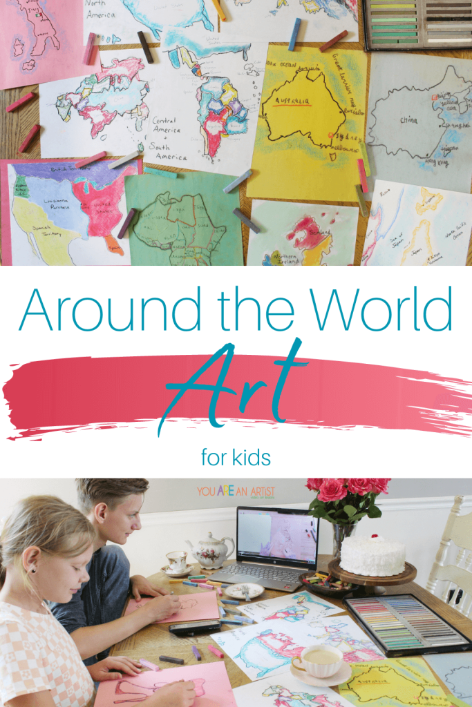 Around the World Art for Kids