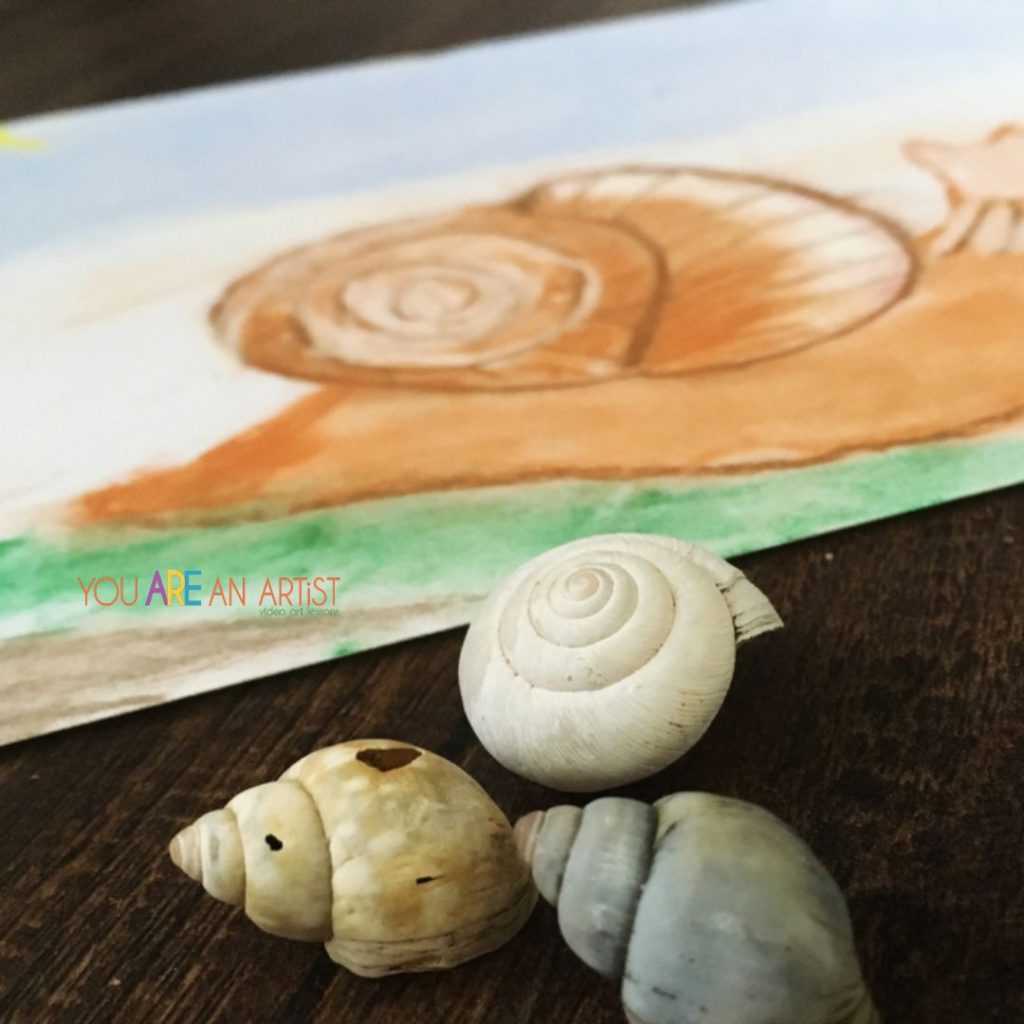 These online art lessons great for nature journaling in your homeschool include practical examples and activities.