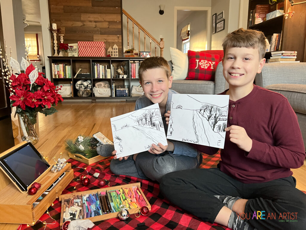 Make memories around a favorite Christmas movie with these It's A Wonderful Life Kids Activities. Includes easy, relaxing family art, holiday learning and themed fun!