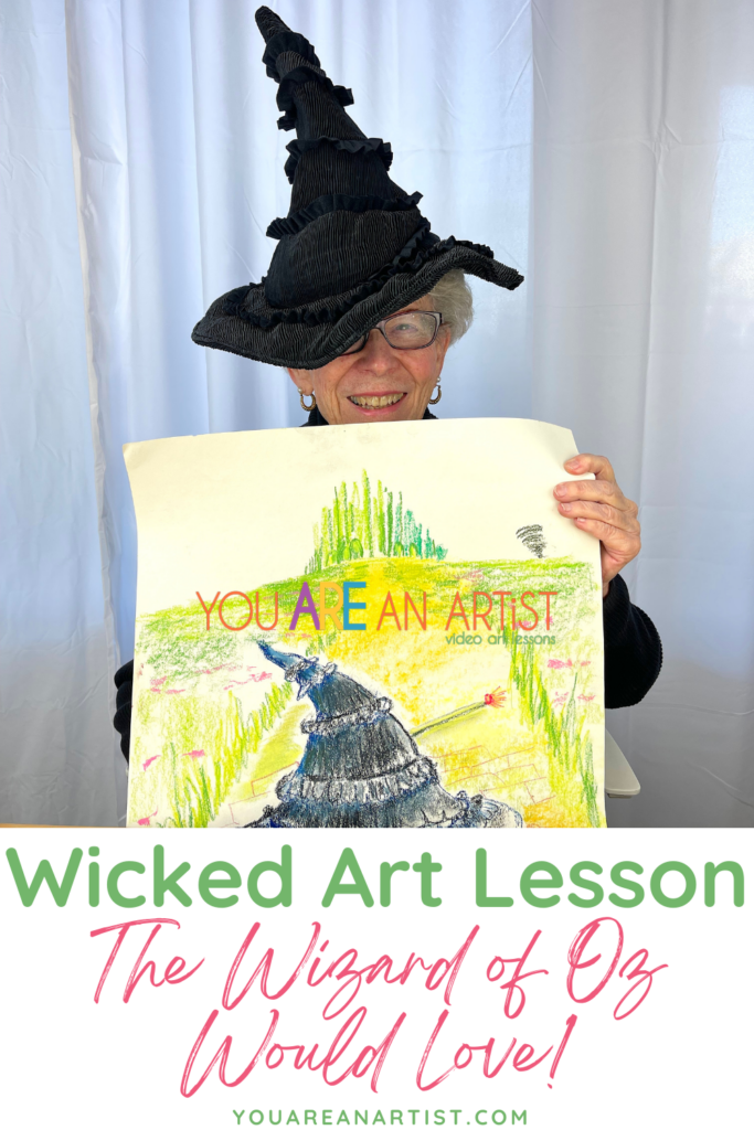 Wicked homeschool activities even the Wizard of Oz would love! Includes art activities to celebrate the movie, book and the Broadway play!