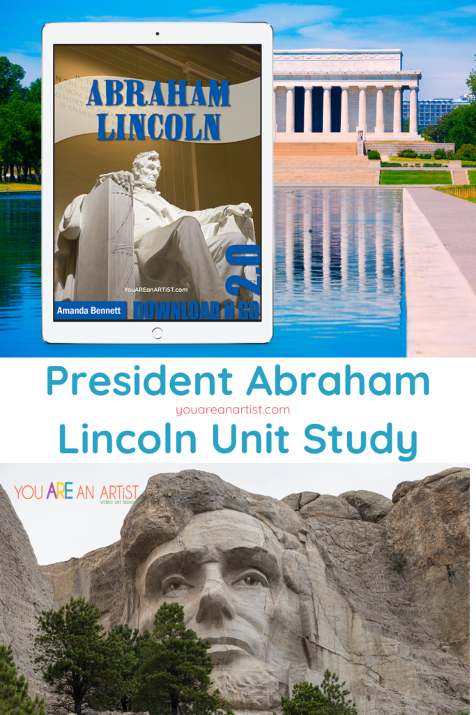 This Abraham Lincoln Homeschool Unit Study combines academic subjects to create a integrated learning experience for your child. 