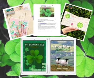 This St. Patrick's Day homeschool unit study bundle includes integrated lessons in history, literature, art, science and more!