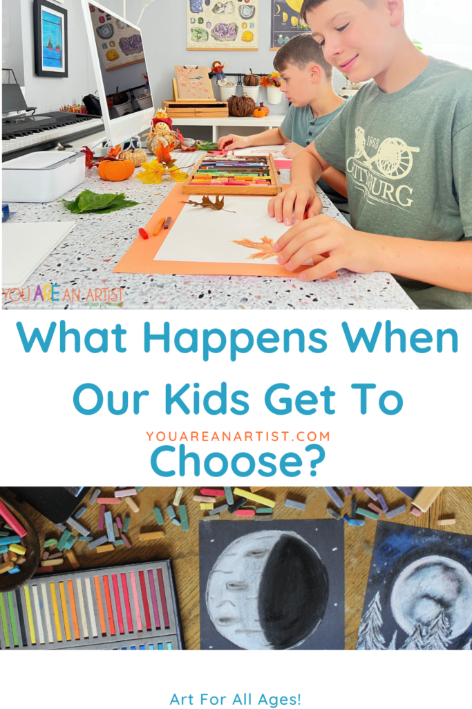 What happens when our kids get to choose in our homeschool? When our kids get to choose, something shifts. It's their project and their own learning.